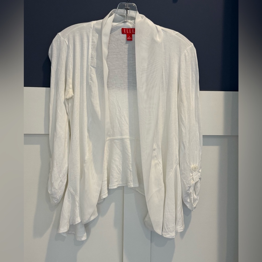 Elle sheer rayon dressy cardigan